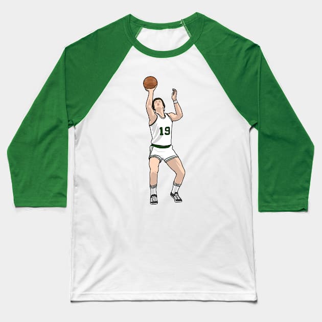 one handed free throw Baseball T-Shirt by rsclvisual